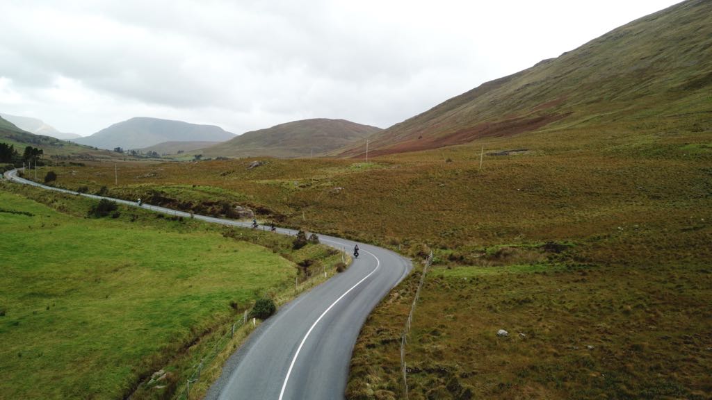 Mit dem Fahrrad durch Irland der Connemara Loop Ma San